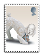 Churchill the dog's stamp