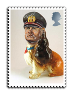 Mussolini the dog's stamp
