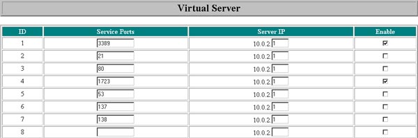 Virtual server